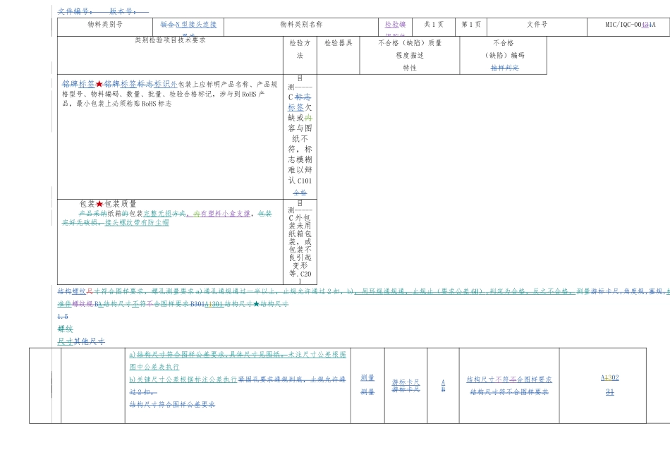 N接头连接器检验指导书_第1页
