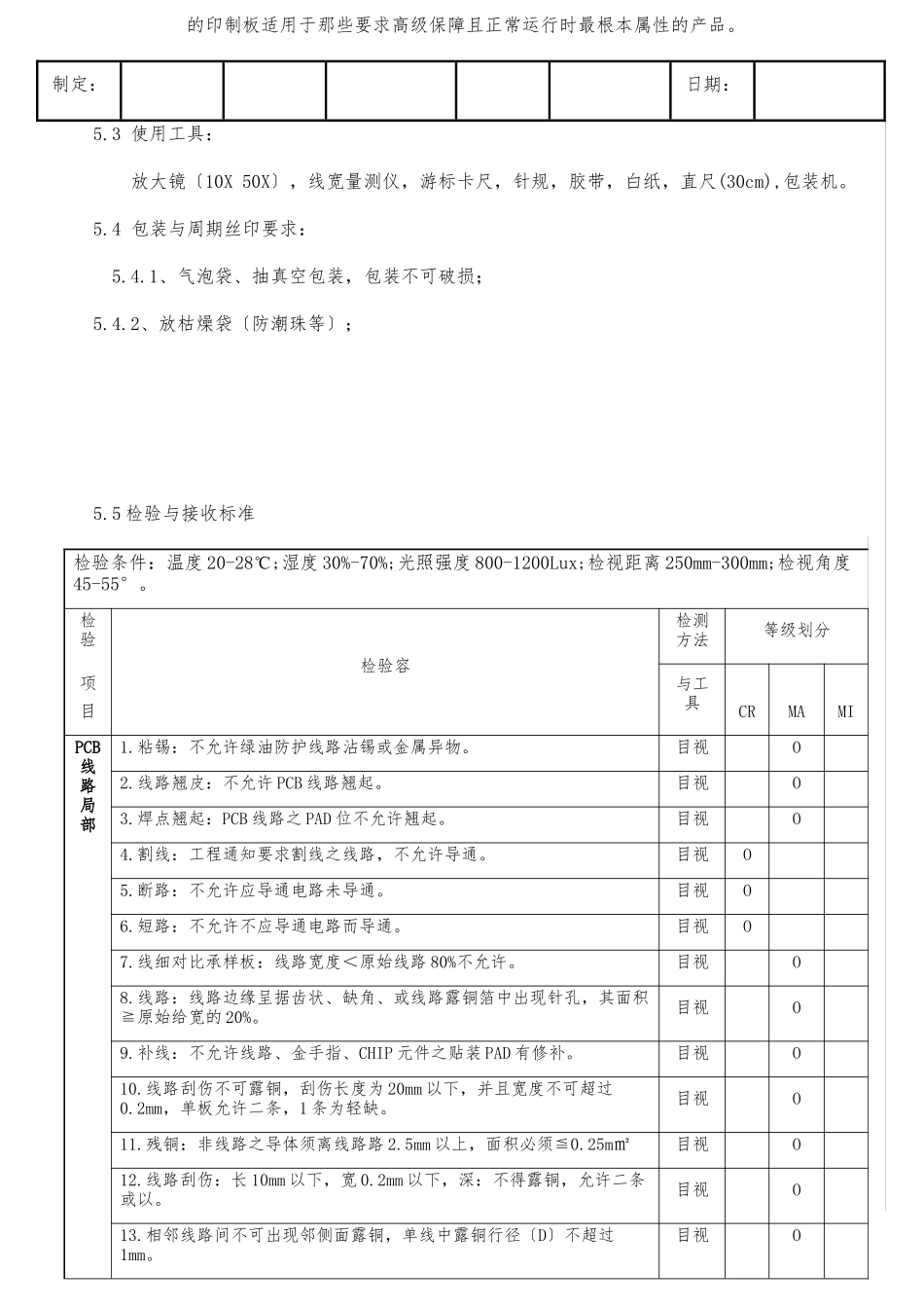 PCB外观检验标准_第3页