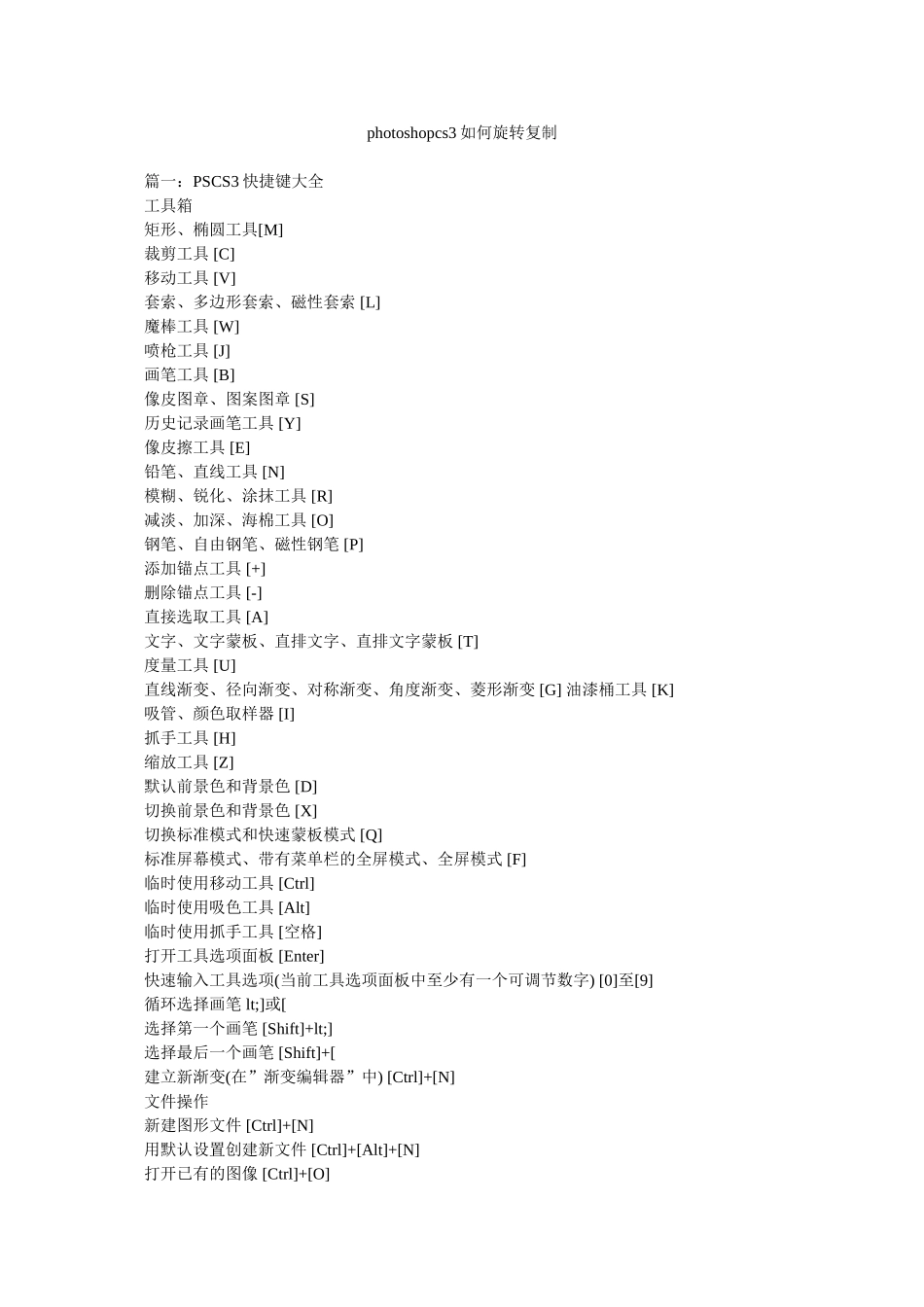 photoshopcs3如何旋转复制_第1页