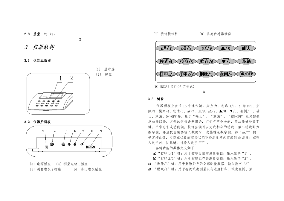 PXSJ-216离子计说明书_第3页