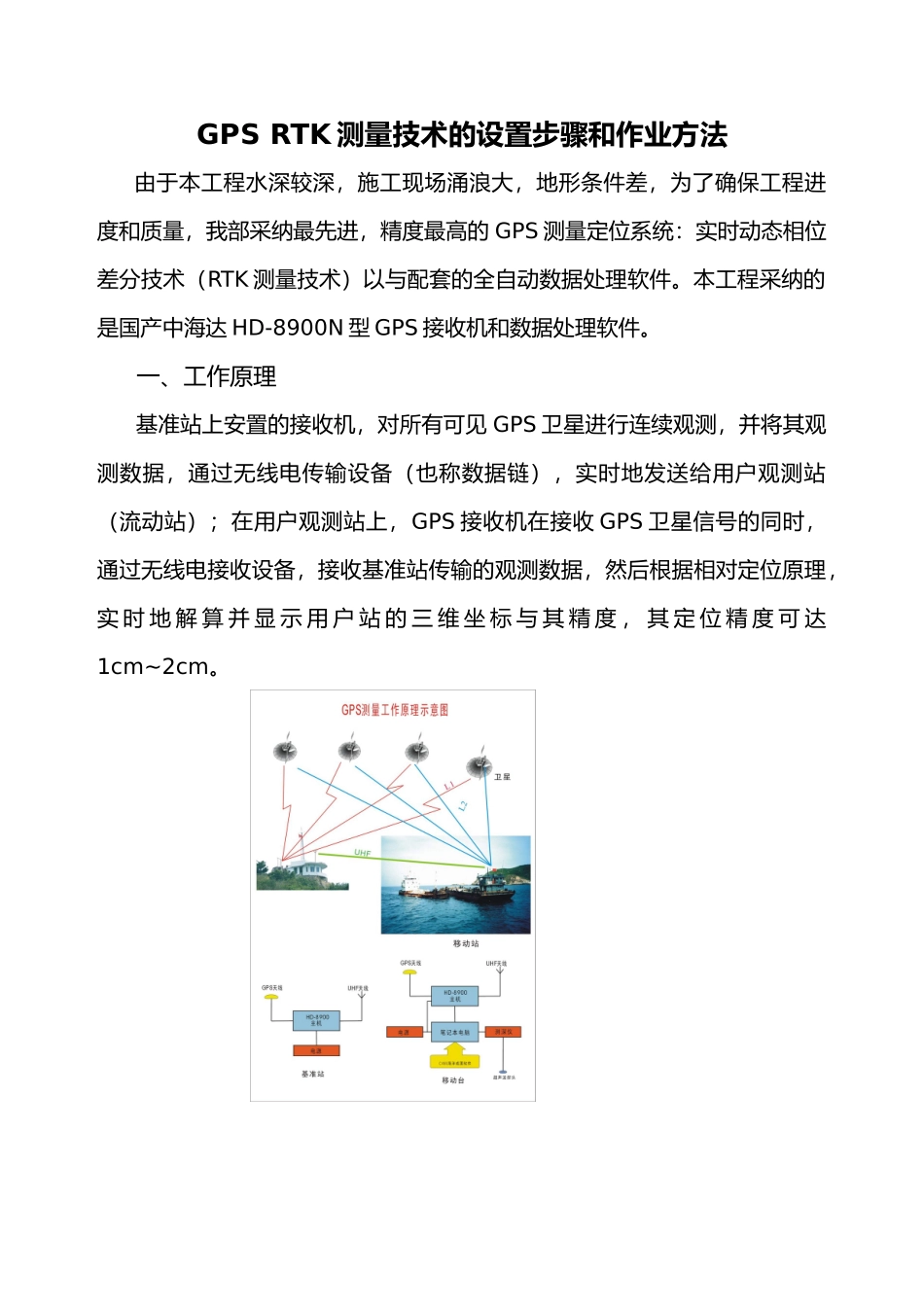 RTKGPS测量的工作原理_第1页