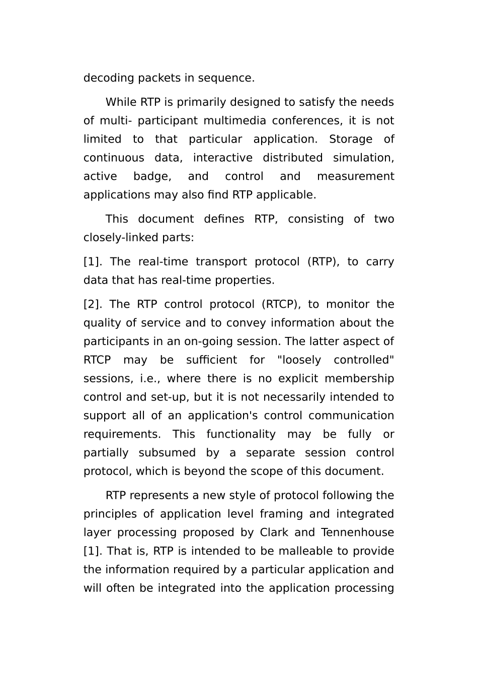 RTP_实时软件传输协议书范本_第2页