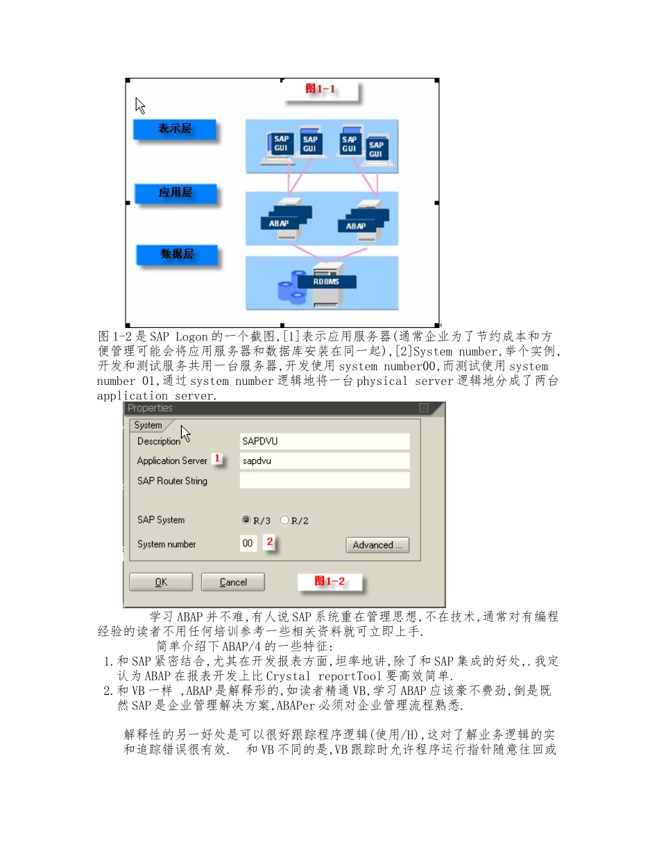 sap-ABAP开发入门到进阶_第2页