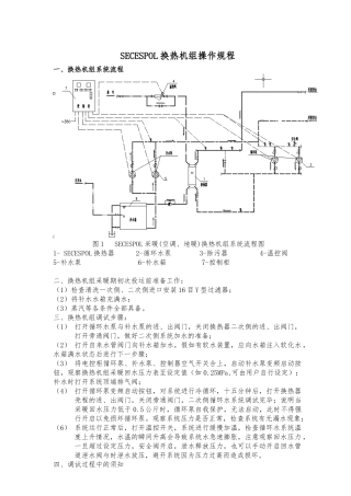 SECESPOL采暖换热机组操作维修的指南