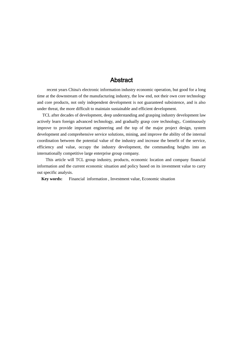 TCL集团股份有限公司投资价值分析报告_第2页