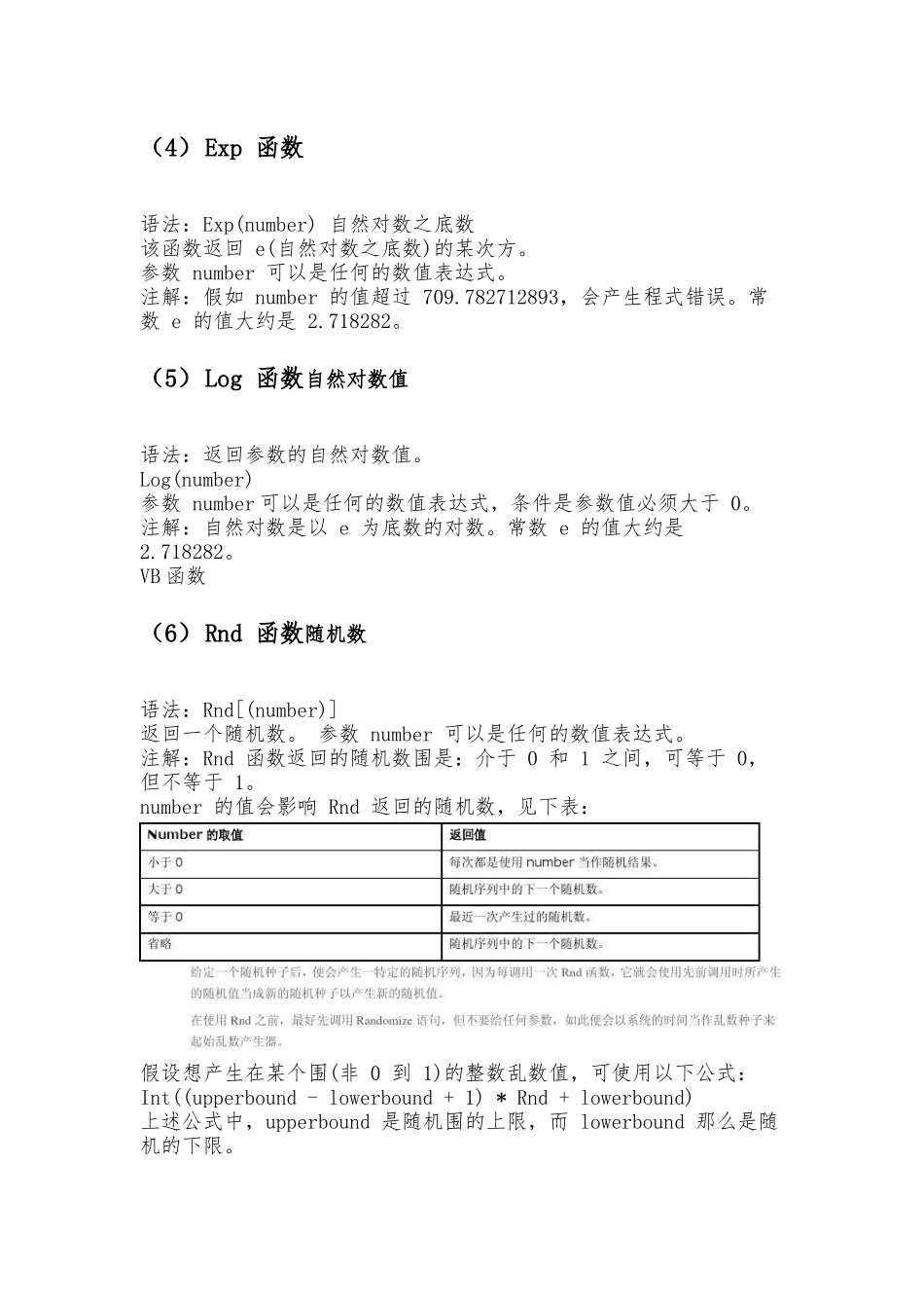 VB常用函数用法详解_第2页