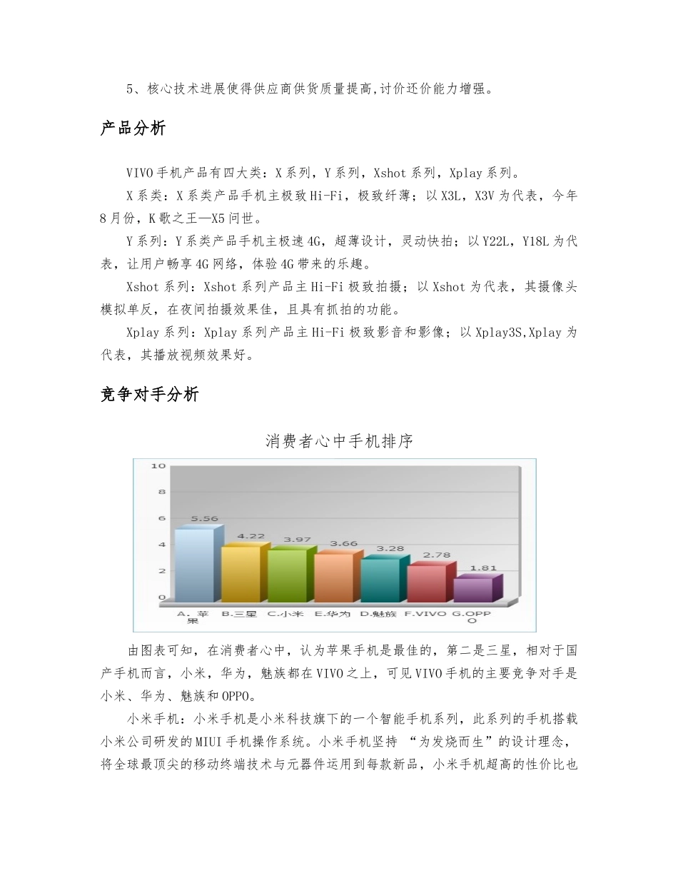 VIVO手机营销案例分析报告文案_第2页