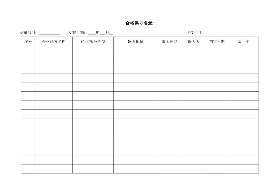WI-7.4.3-1物品采购管理规定表格_第2页