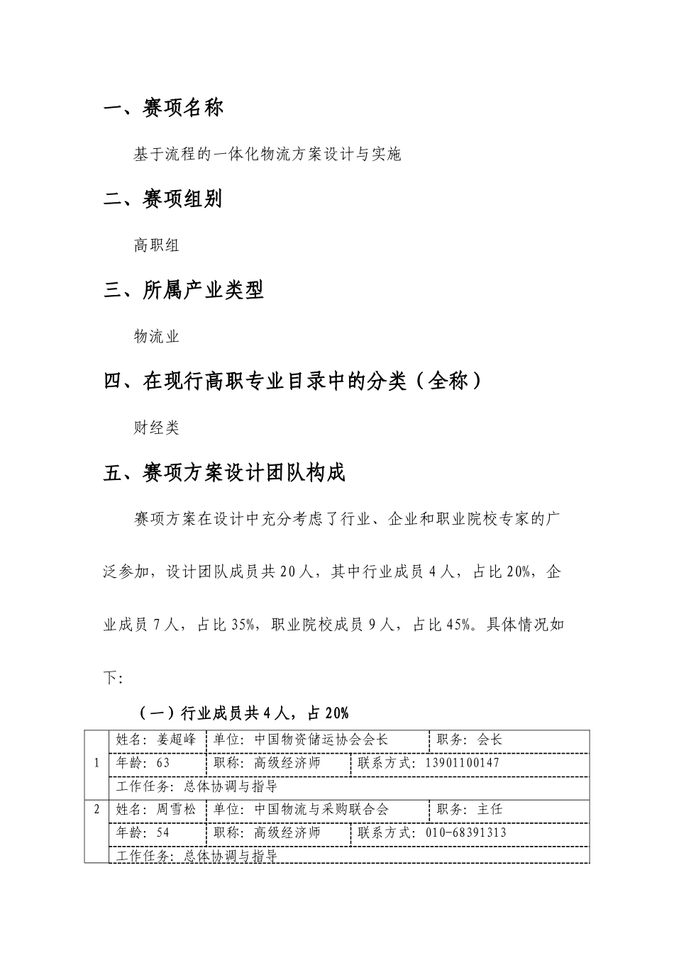 XXXX物流大赛-基于流程的一体化物流方案设计与实施_第3页