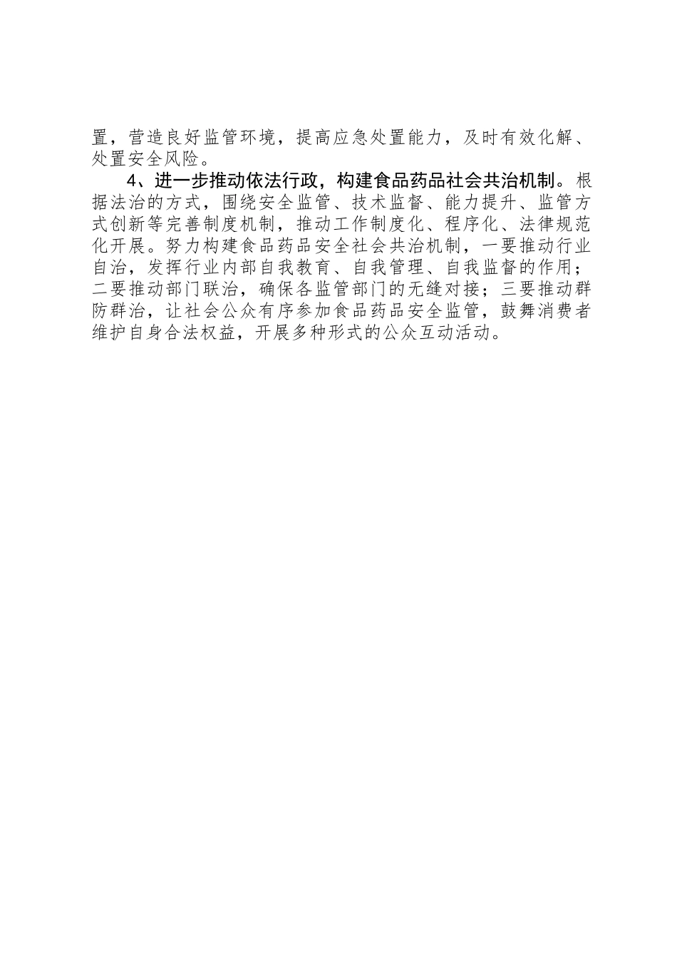 XX年食品药品监管工作计划_第3页