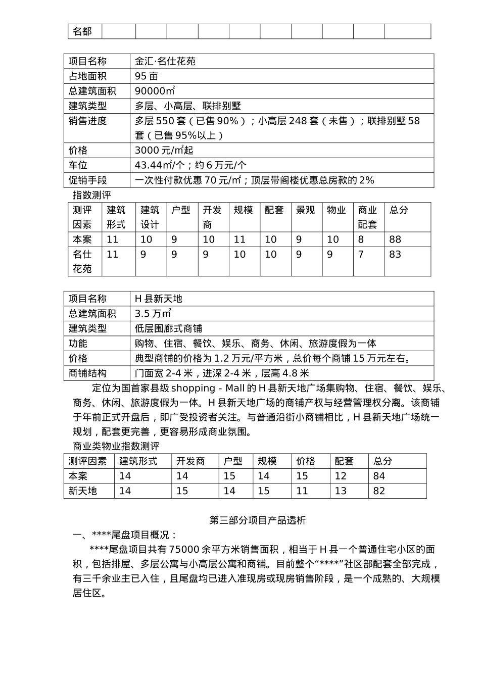 xx房地产营销推广策划案_第3页