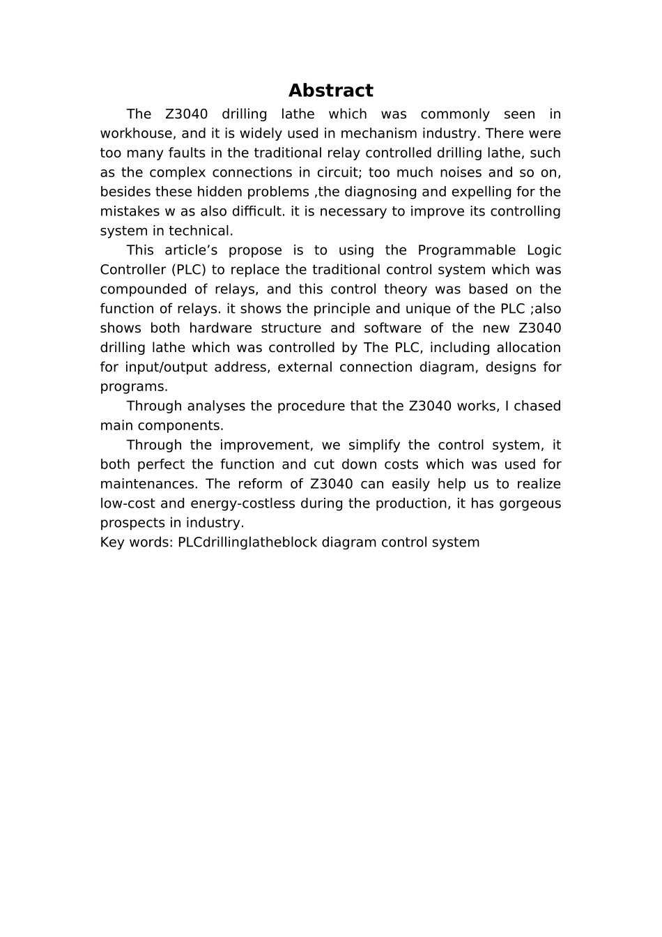 Z3040摇臂钻床控制系统的PLC改造_第2页