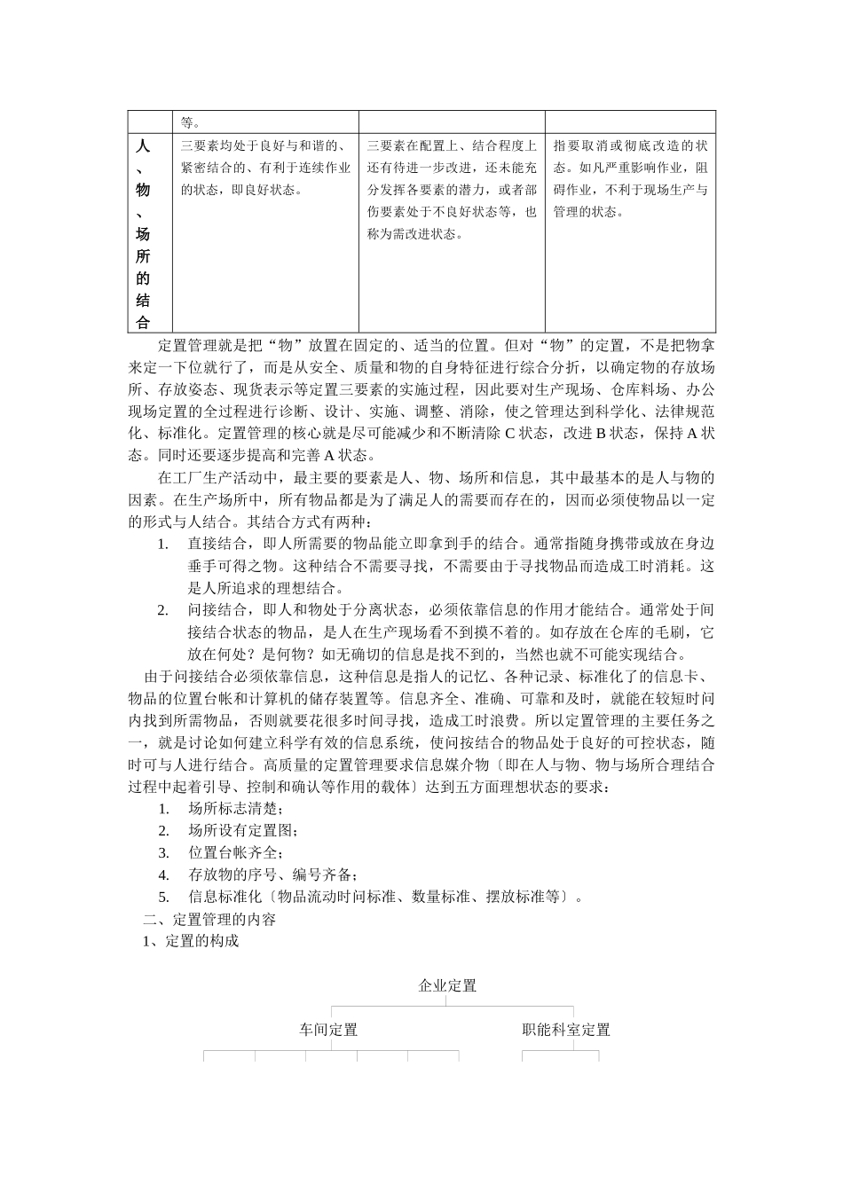 “5S”管理系列讲义之一--定置管理_第2页