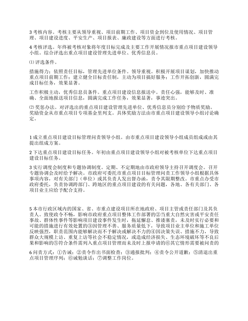 “强化项目治理的工作计划政府工作计划_第3页