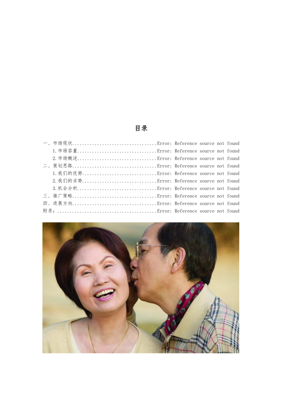 “白发族”服务产业项目策划书_第3页