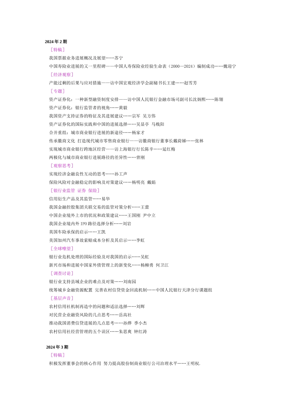 《中国金融》目录_第2页