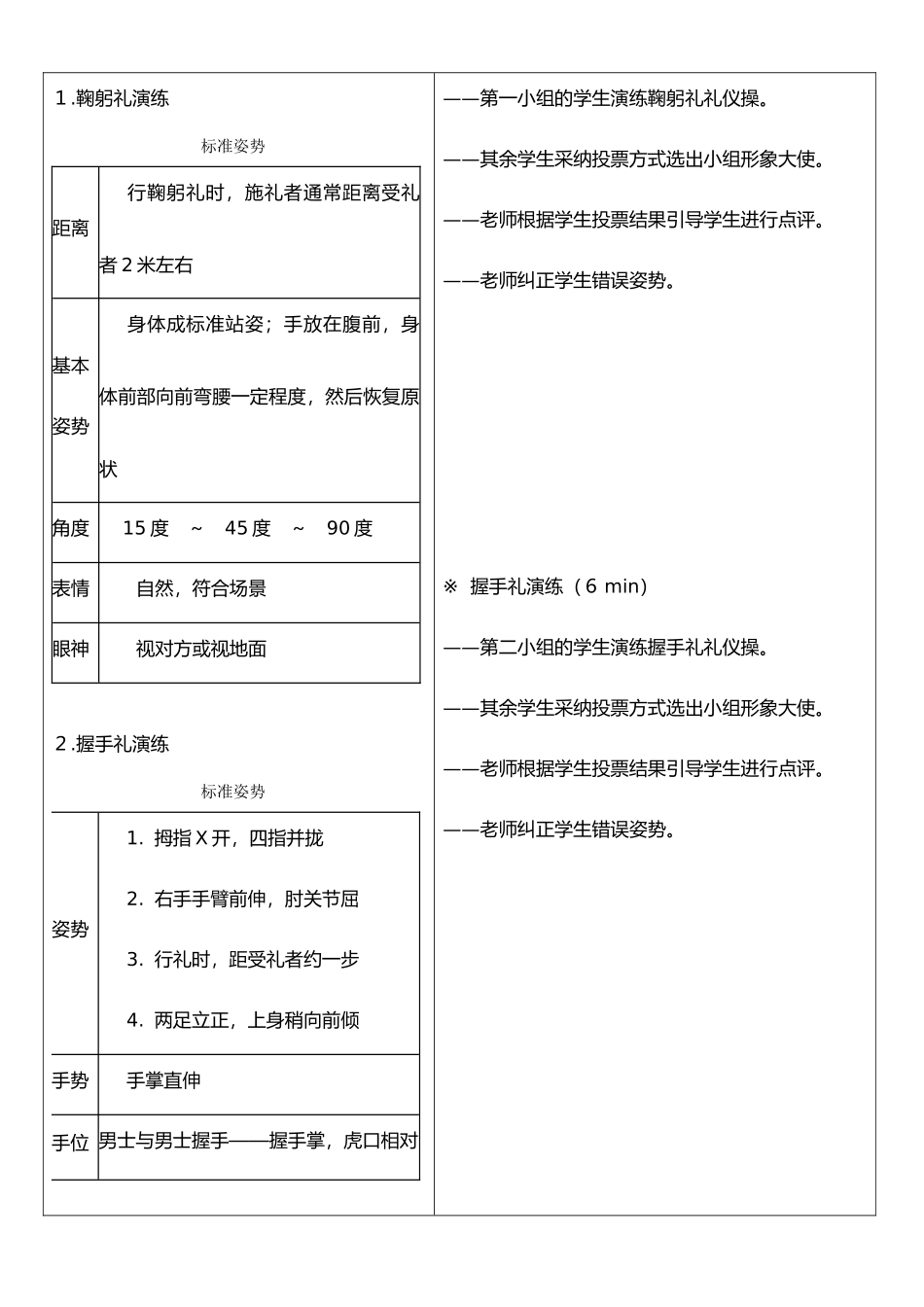 《交往礼仪实训（一）》教案_第2页