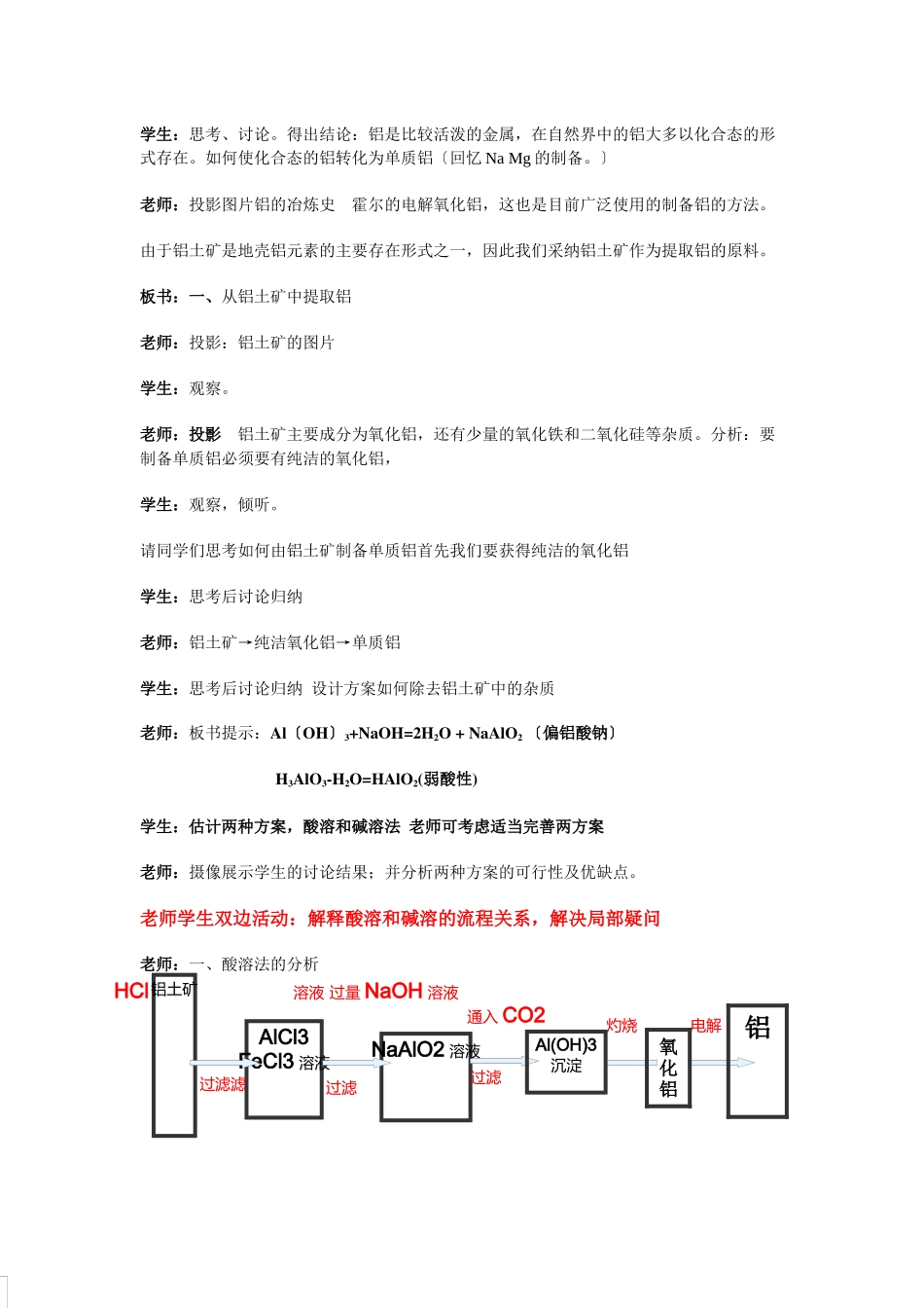 《从铝土矿到铝合金》教案14_第2页