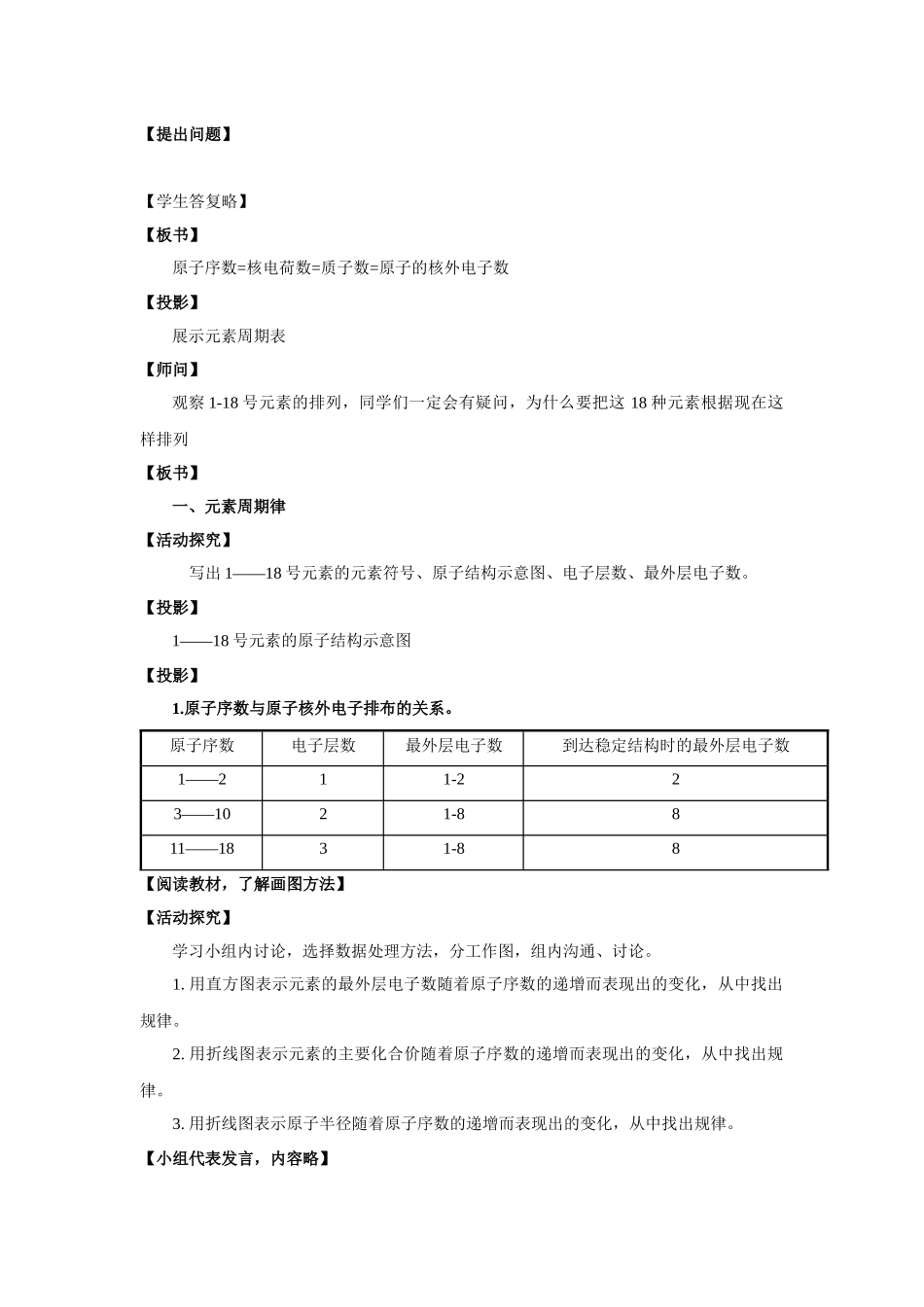 《元素周期律》教案1_第2页