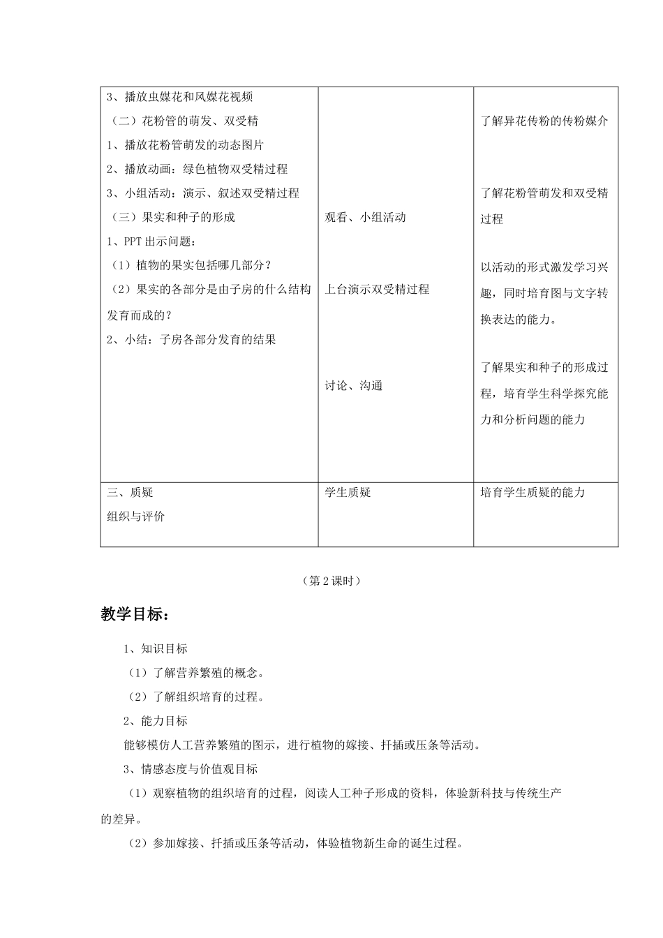 《第1节-植物的生殖》教案7_第2页
