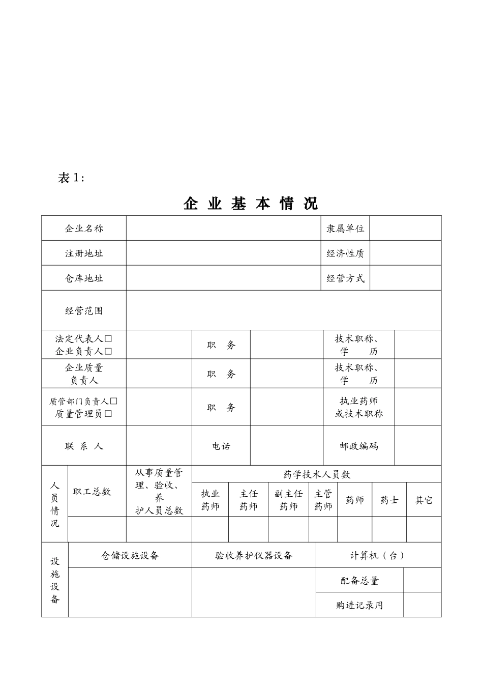 《药品经营许可证》申请审查单_第3页