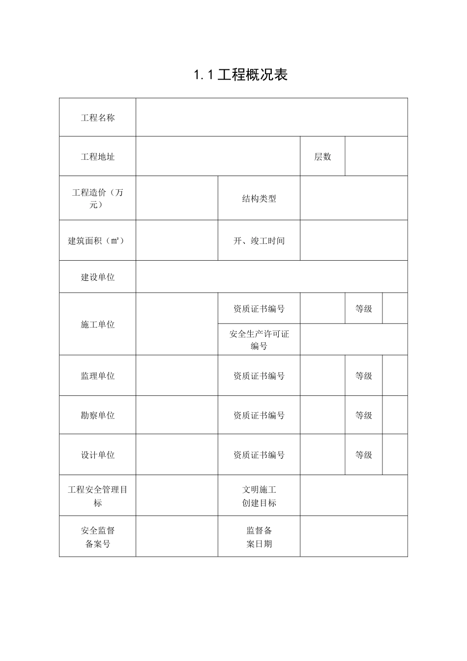 一、工程项目安全管理资料_第2页