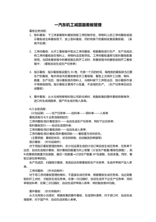 一汽东机工减震器看板管理模块