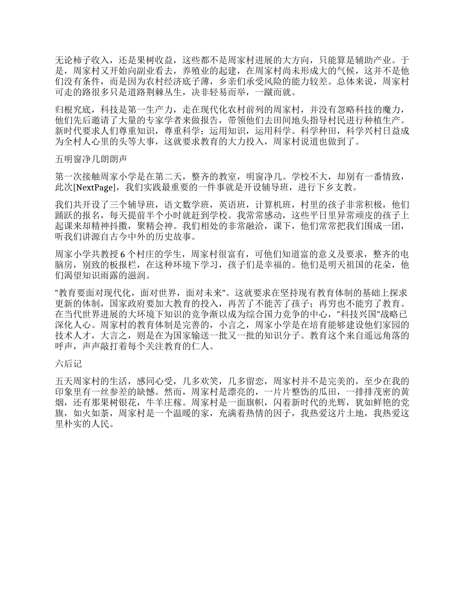 一片晴朗的天空——暑期社会实践报告_第3页