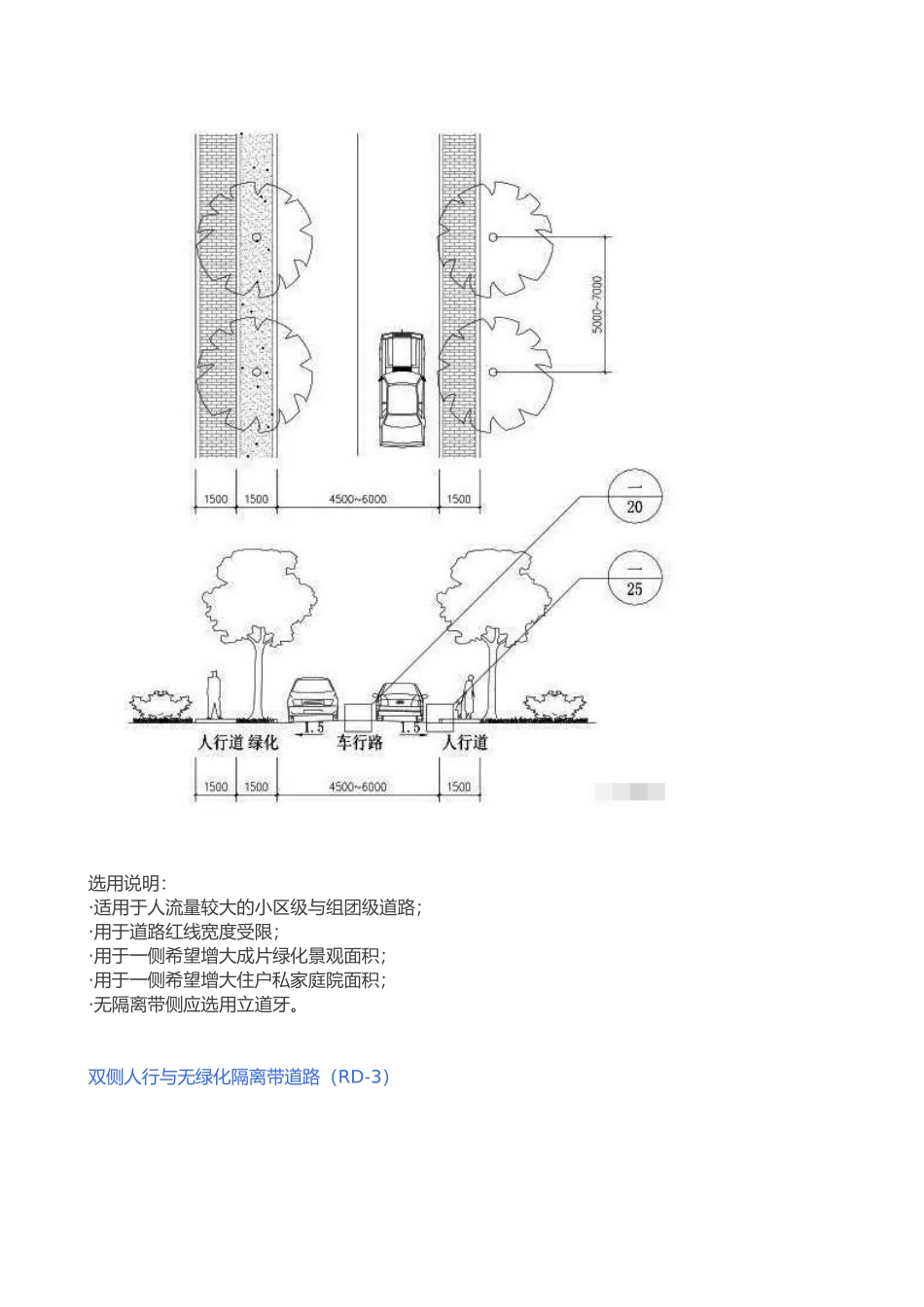 万科住宅内的道路设计标准和施工做法_第3页