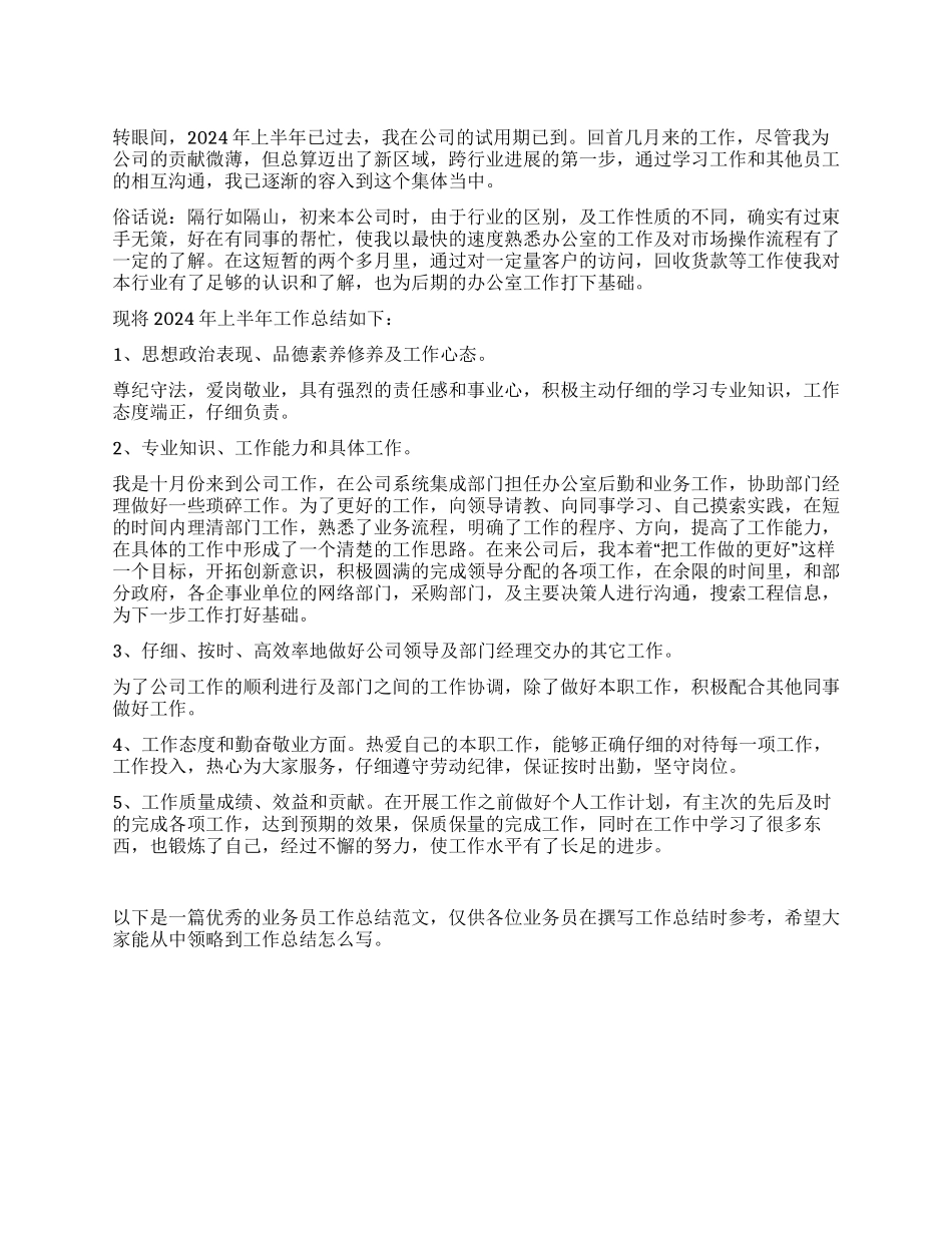 个人业务工作总结_第1页