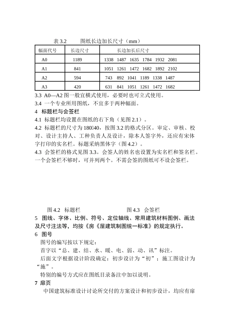 中国建筑标准设计研究所工程设计图纸图幅&图签&首页管理规定_第2页