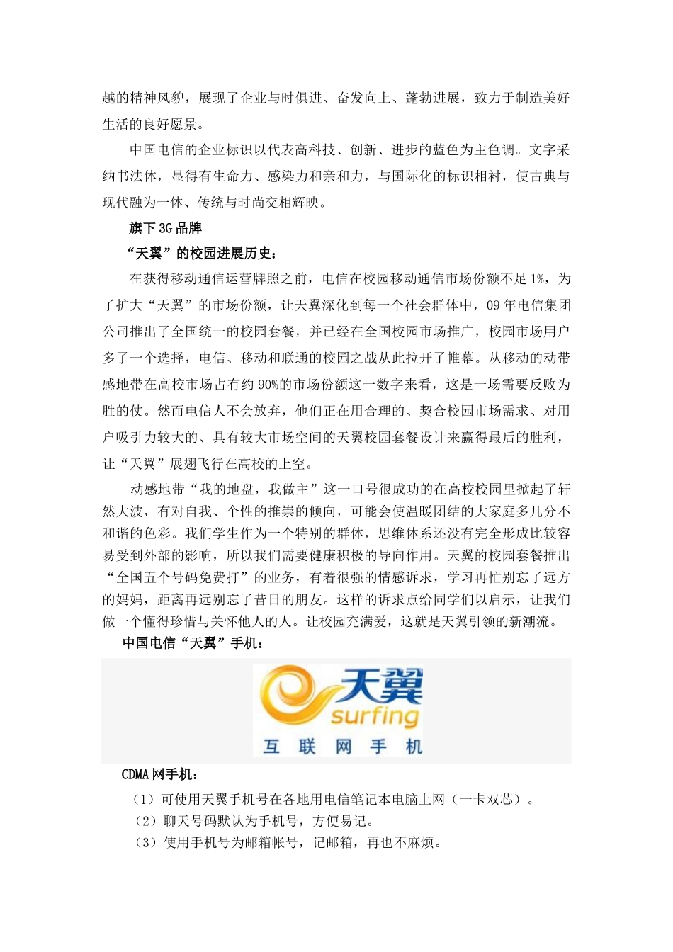 中国电信校园营销策划方案_第2页