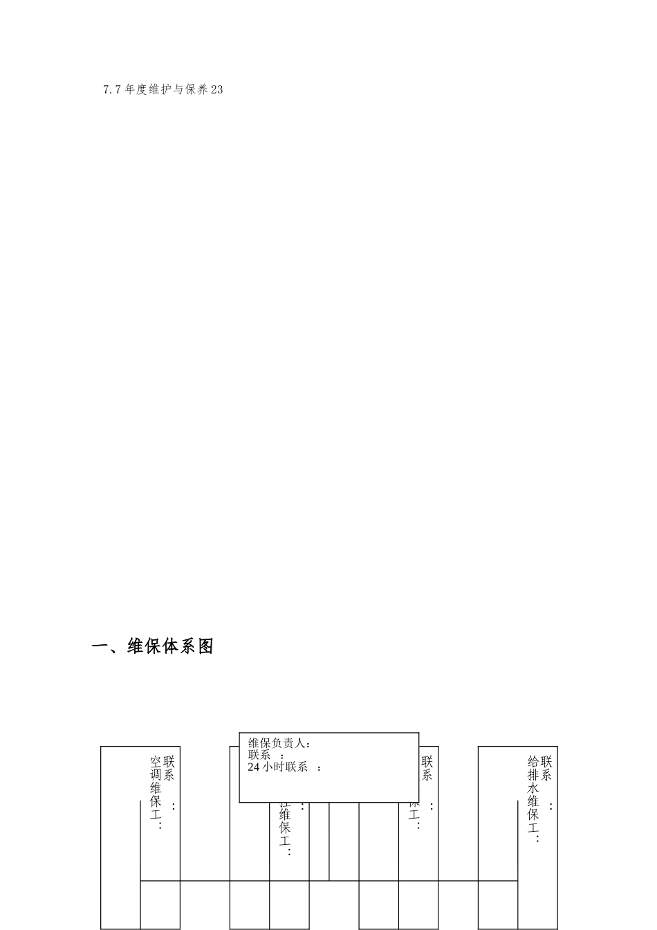 中央空调维修保养指导手册范本_第3页