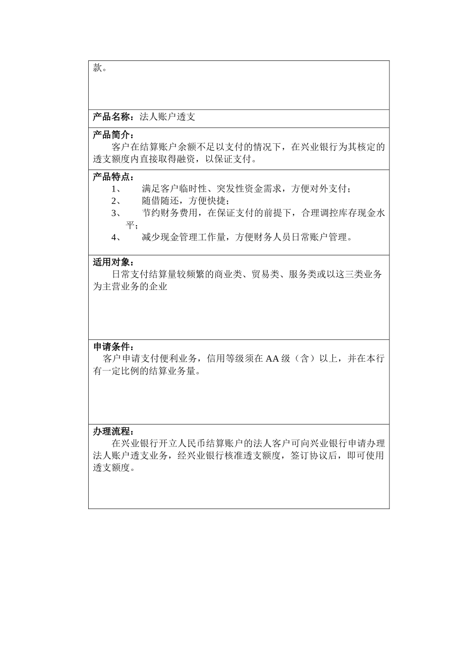 中小企业金融服务产品说明书_第3页