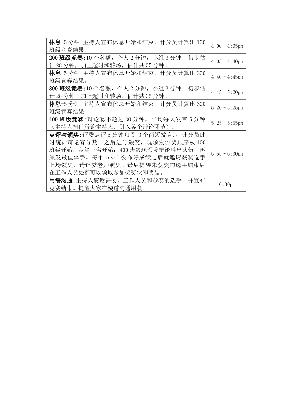 中文演讲比赛策划书-中文版_第3页