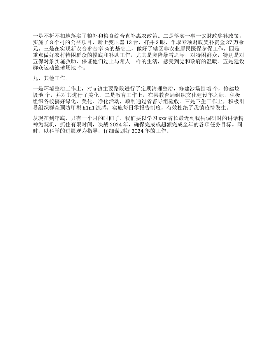 乡镇两委工作总结_第2页