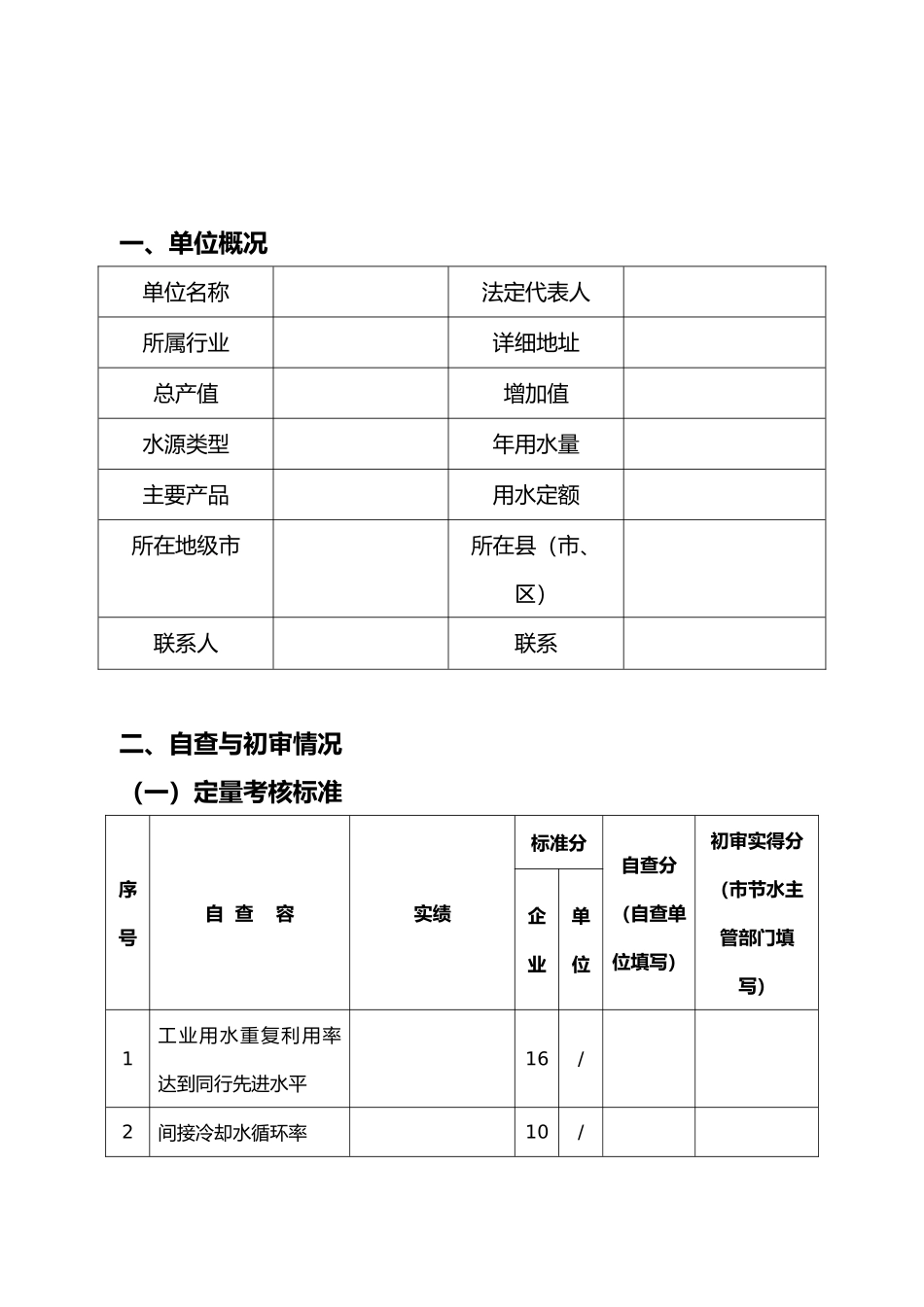 云南广西区节水型企业考评报告书_第3页