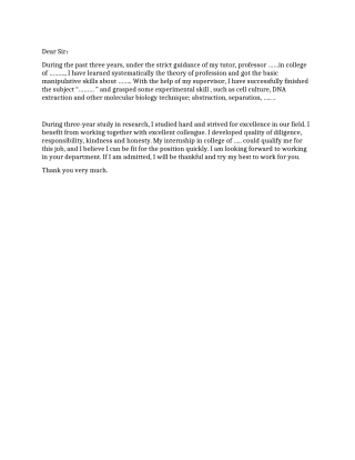 五分钟英文自我介绍