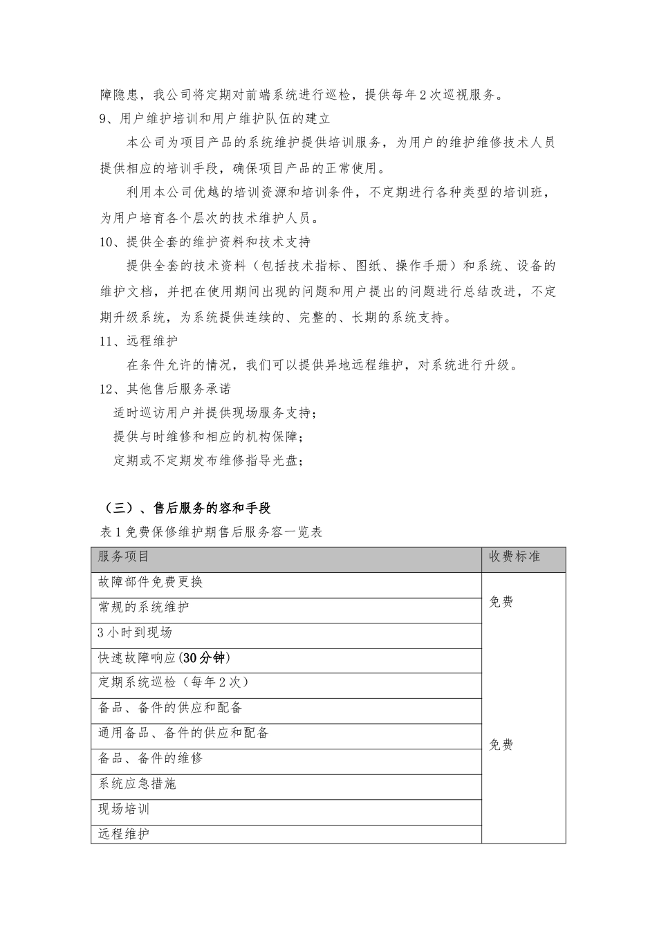 亮化工程售后服务方案与优惠承诺_第3页