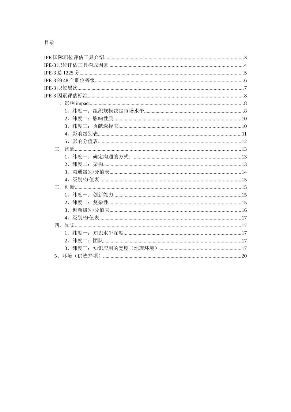 人力资源-2024IPE国际职位评估系统_第2页