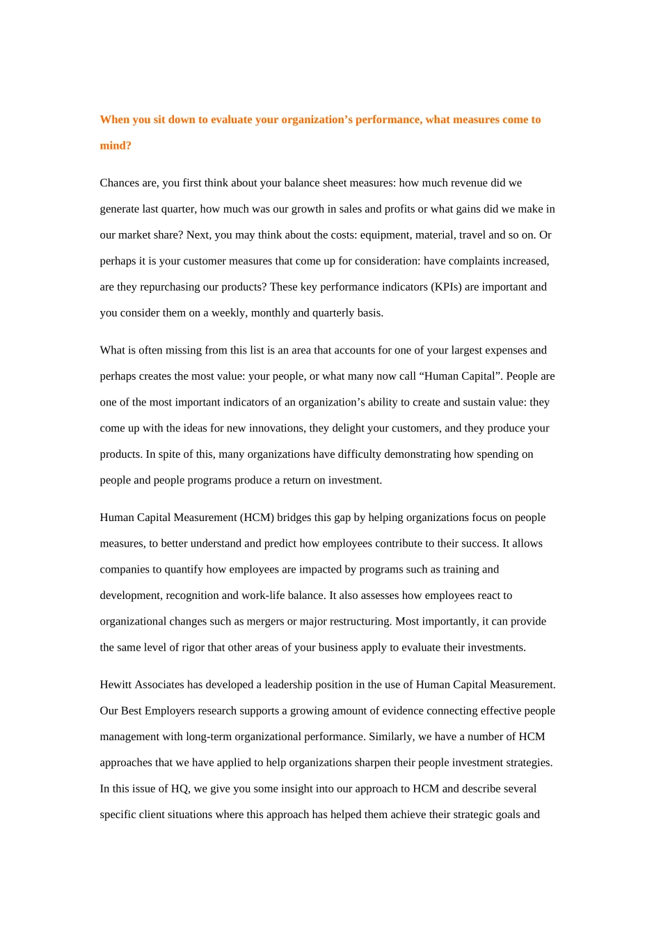 人力资源模型英文版_第1页