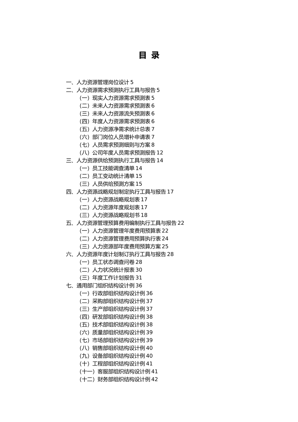 人力资源管理工作细化执行与模板_第2页