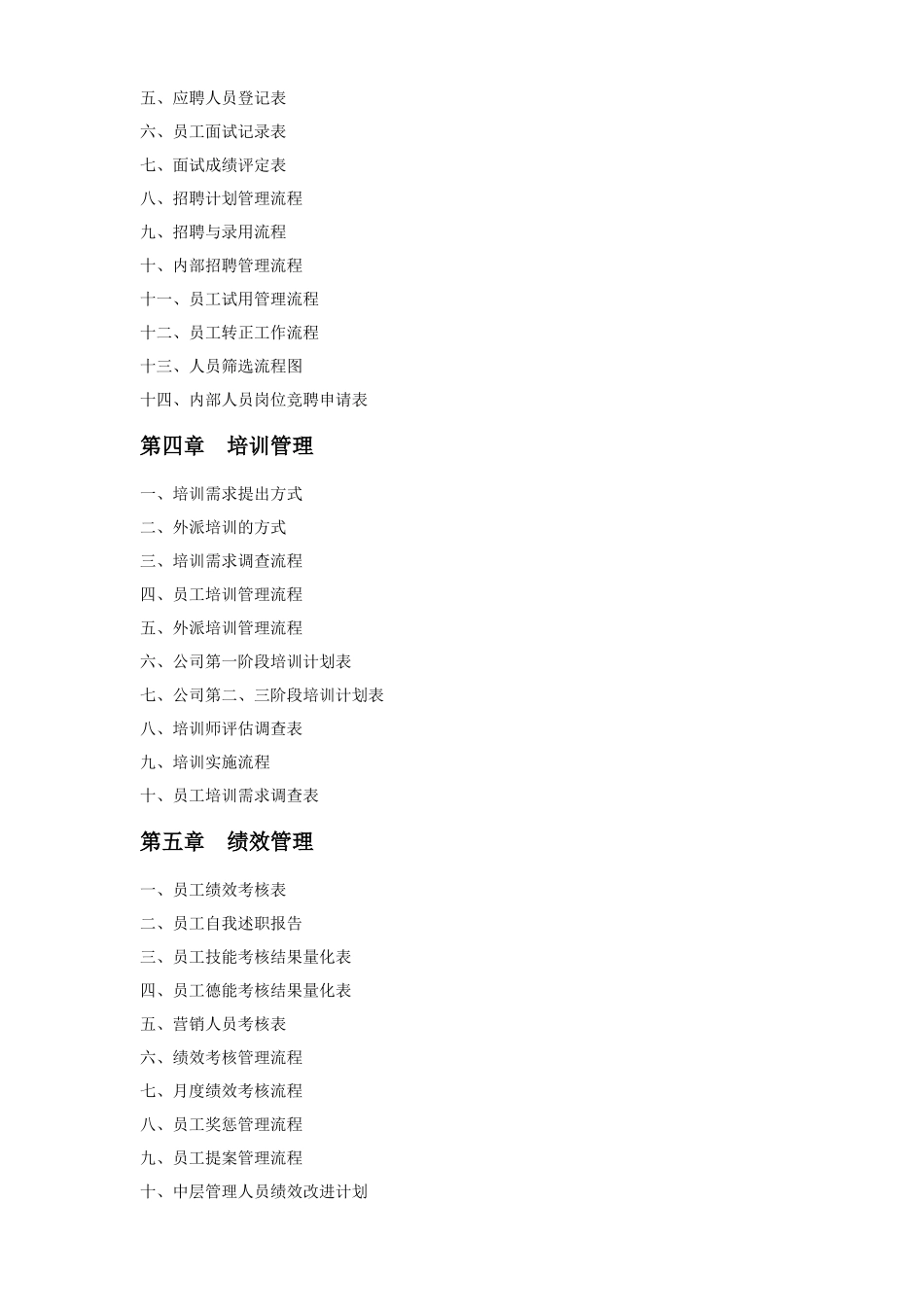 人力资源部规范化管理手册_第3页