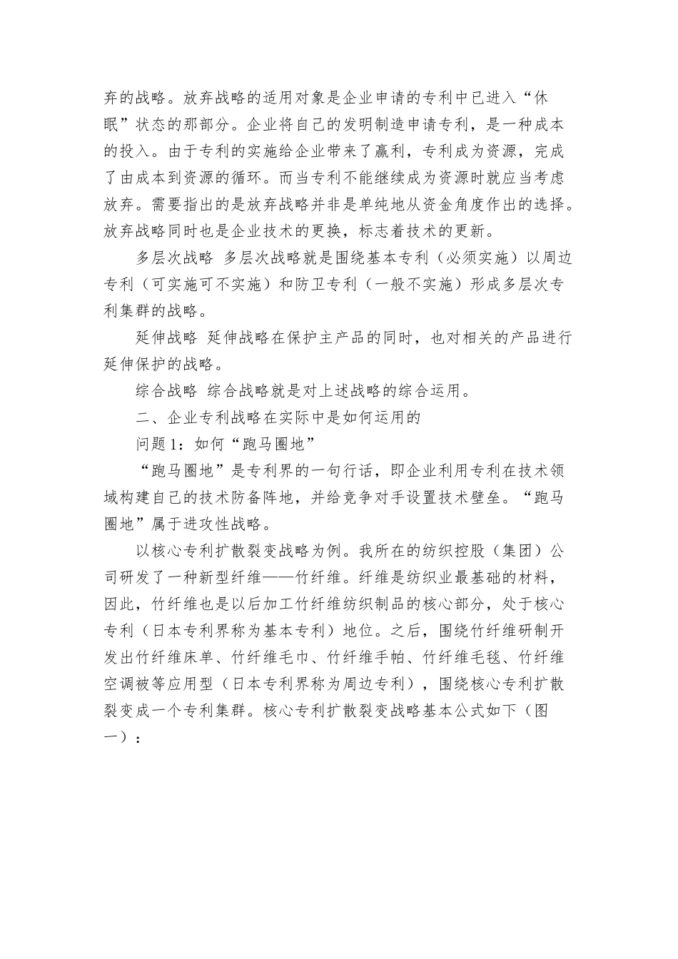 企业专利战略概述分析报告_第2页