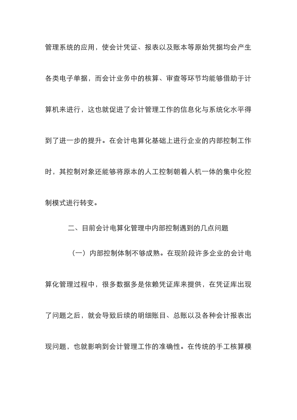 企业会计电算化管理内部控制分析_第3页