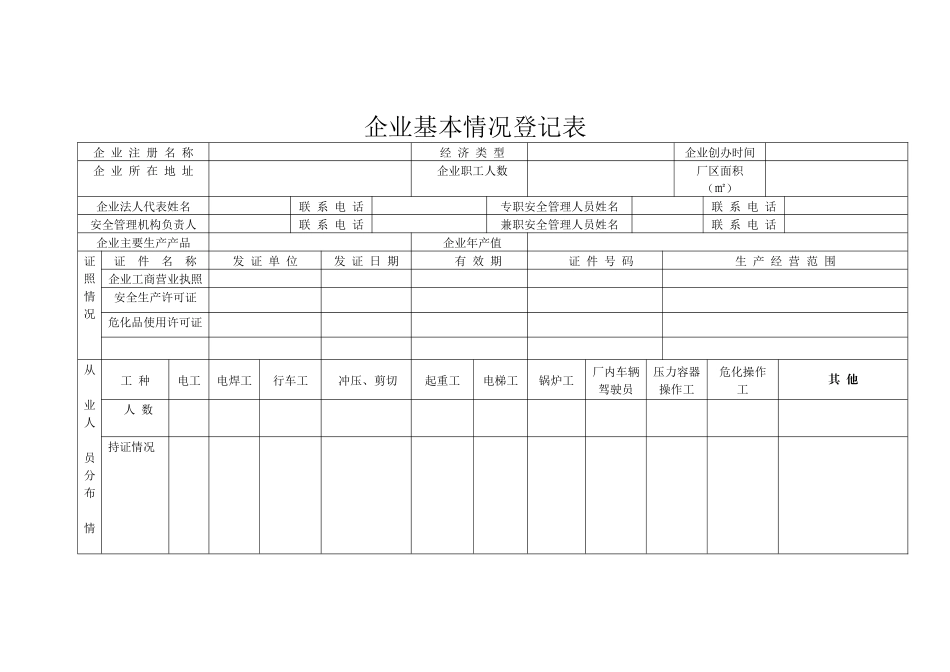 企业安全管理基础台账_第3页