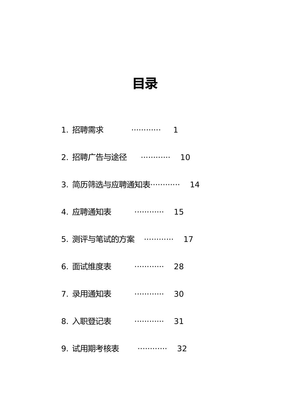 企业招聘计划书_第2页