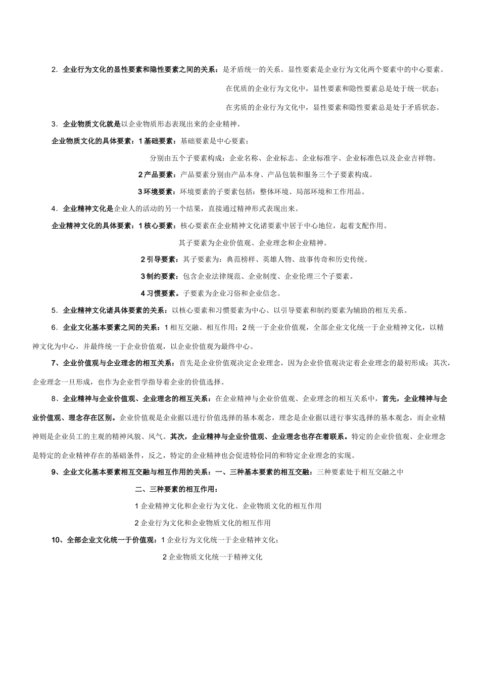 企业文化复习笔记_第3页