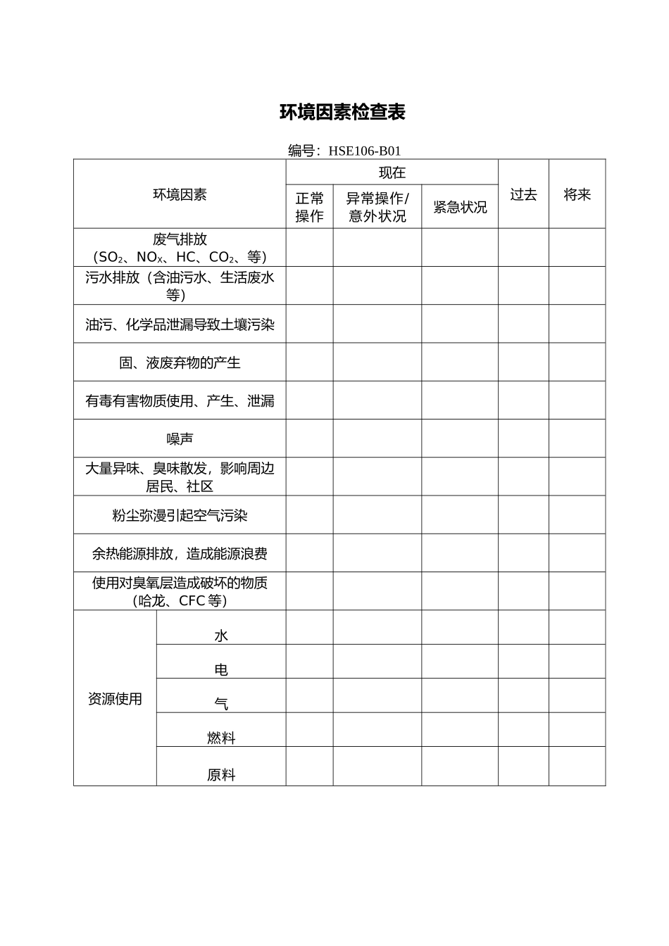 企业生产表格汇总_第2页