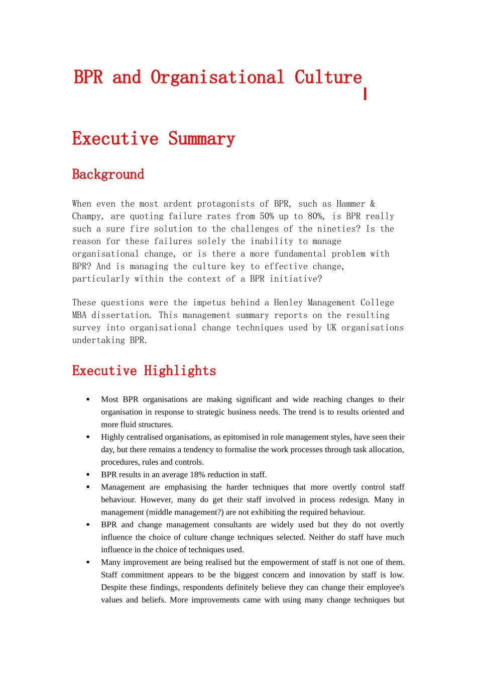 企业组织文化的管理论文-英文版_第1页